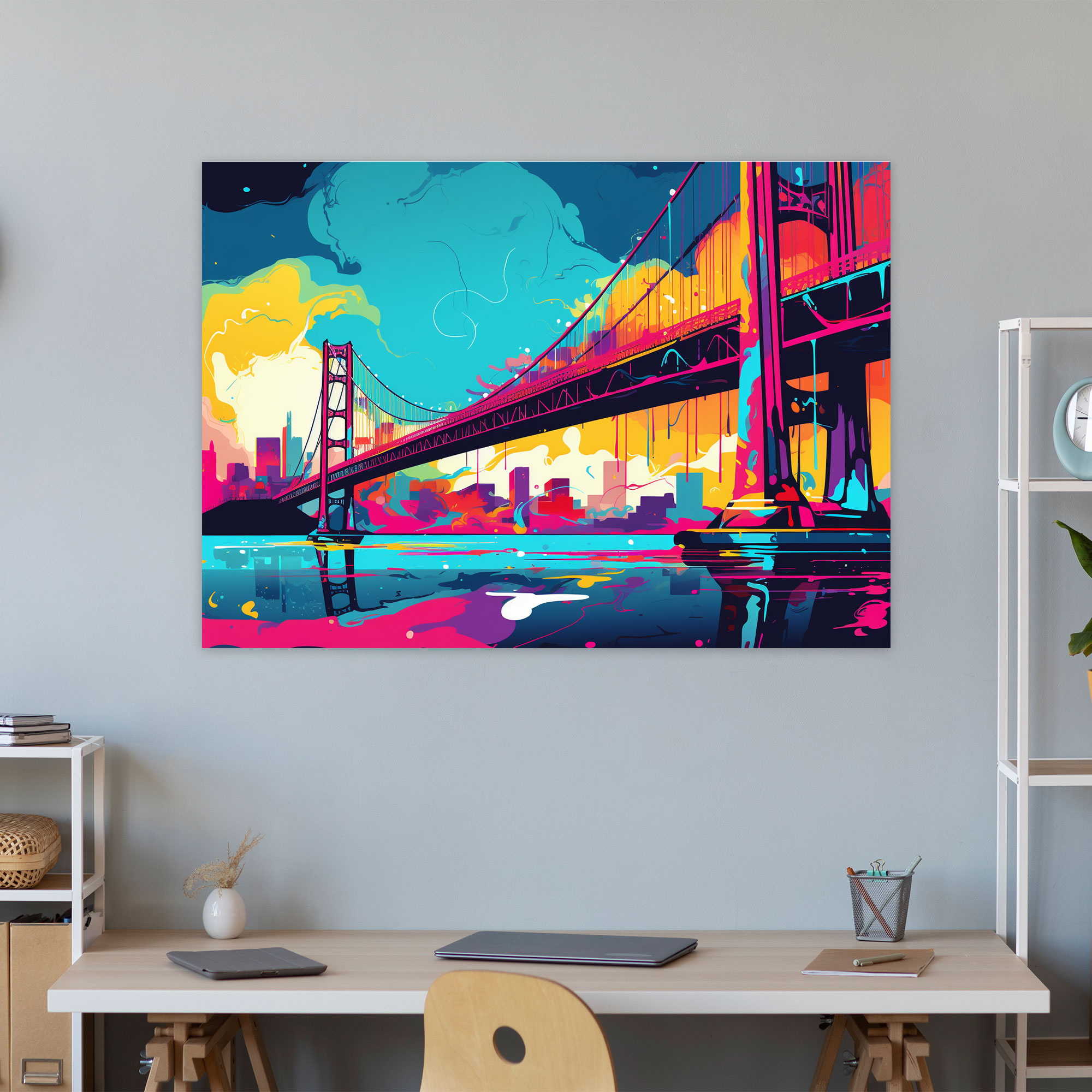 Bosphorus Bridge Wall Art 2